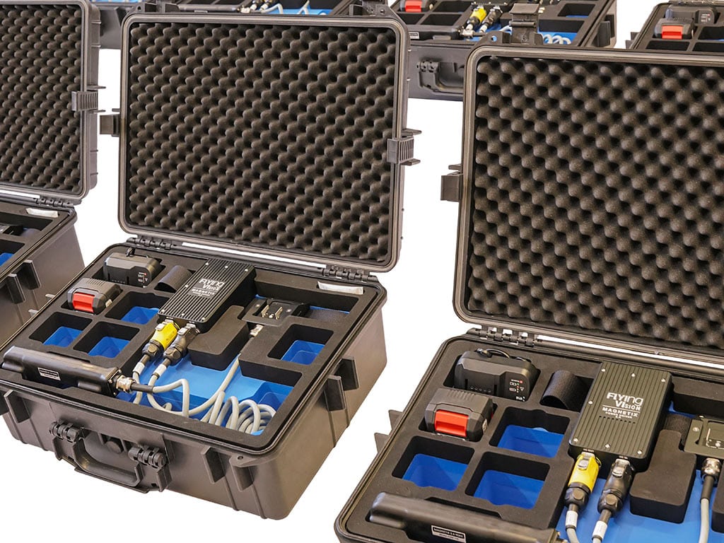 The MAGNETIX is the perfect portable solution for non-destructive testing in magnetic particle inspection
